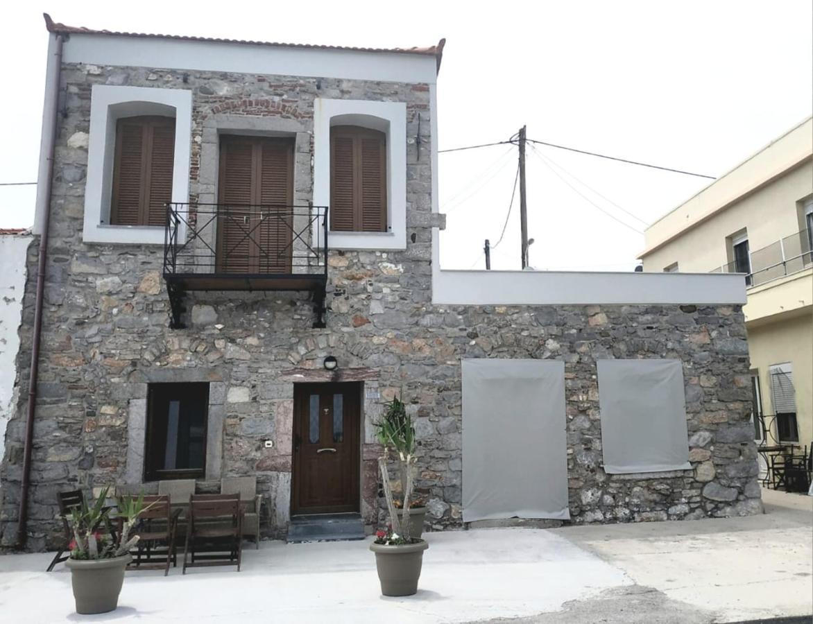 Two-Storey House In Kardamyla Mármaron Dış mekan fotoğraf